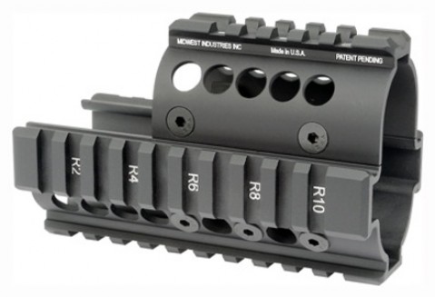Handguard Midwest Industries Mini Draco AK Type III Hardcoat Black Anodized,download