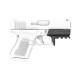 Recover Tactical GR43-01 Rail Adapter for Glock 43 Pistols